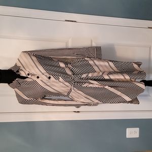Ann Taylor Silk Stripe Dress